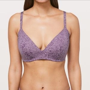 Lululemon Take Shape Bra 34B, Arabesque (Purple)